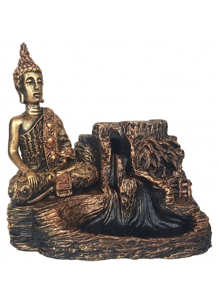 Incensário Cascata Buda Imperial Grande (15 cm)