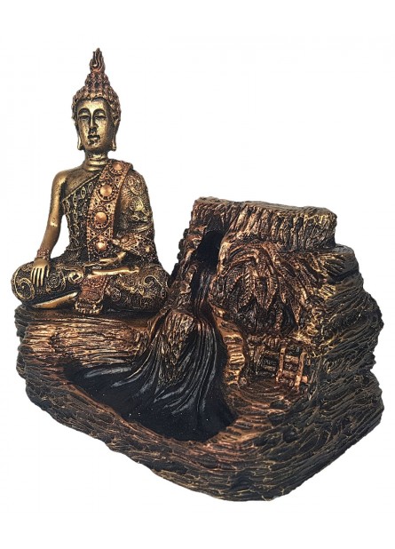 Incensário Cascata Buda Imperial Grande (15 cm)