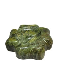 Incensário de Trevo em Pedra Sabão