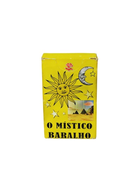 O Místico Baralho Tarot - 40 Cartas + Livreto