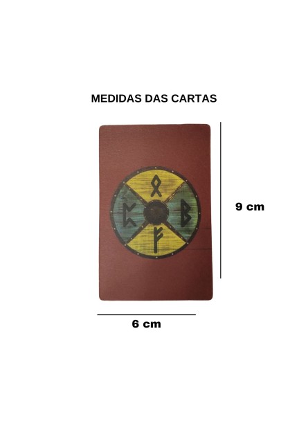 Tarô das Runas - 25 Cartas + Livreto