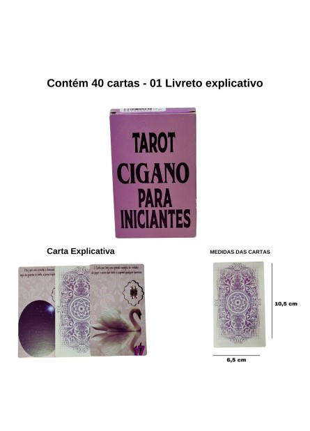 Tarot Cigano Para Iniciantes - 36 Cartas Explicativas