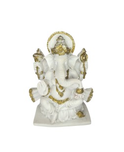 Ganesha Branca (11cm)