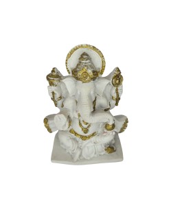 Ganesha Branca (11cm)