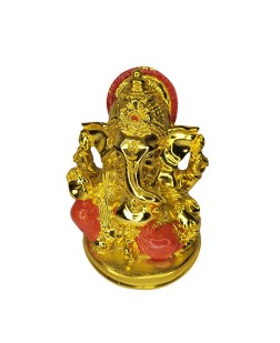 Ganesha Dourada PQ. (vermelha)