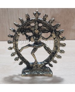 Shiva na Roda em Metal (09cm)