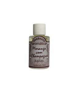 Essência Aromática de Morango com Champagne (09ml) - Kailas