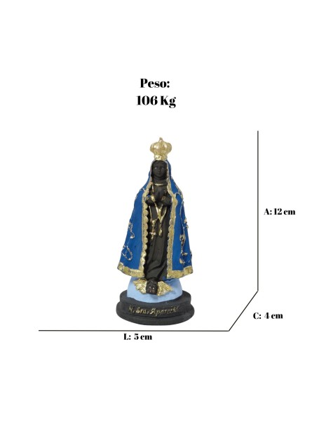 Nossa Senhora Aparecida (12cm)