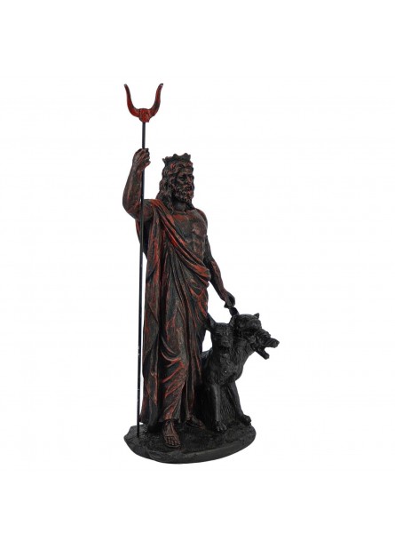 Hades com Cerbero - Deus dos Mortos - 30 cm 