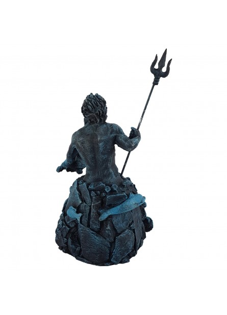 Netuno Poseidon - Deus dos Mares - 22 cm