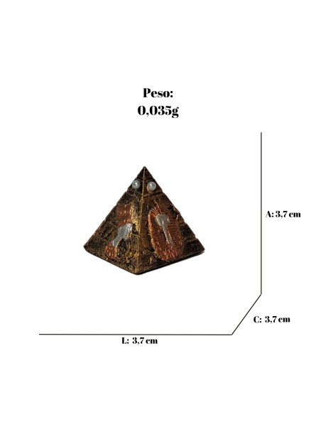 Pirâmide Mini - Resina
