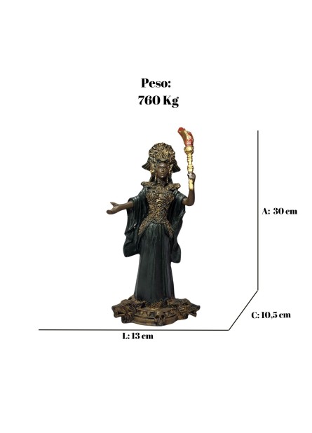 Deusa Hécate Chama (30cm)