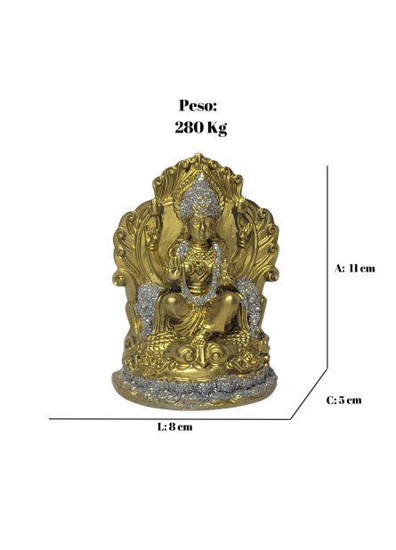 Deusa Lakshmi (11cm)