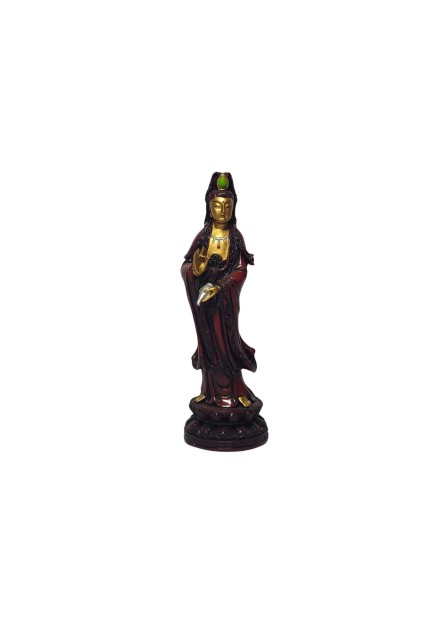 Kuan Yin com Água da Vida (20cm)