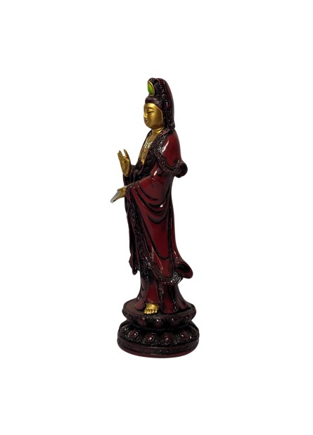 Kuan Yin com Água da Vida (20cm)