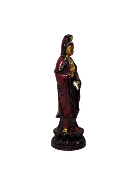 Kuan Yin com Água da Vida (20cm)