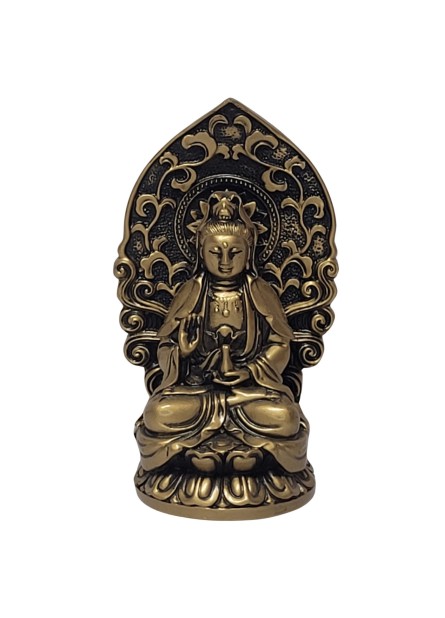 Kuan Yin com Aureola (12cm)
