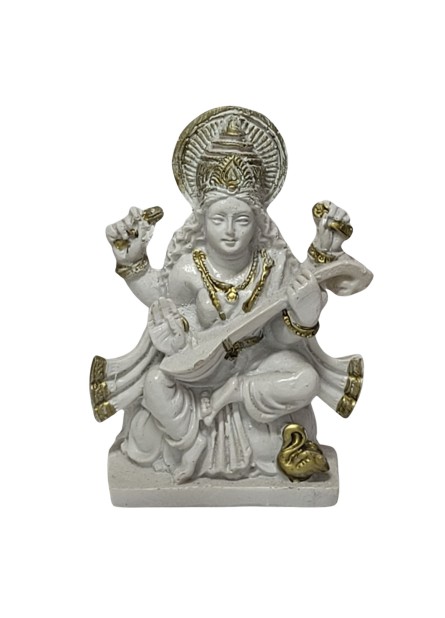 Saraswati (11cm) - Branca
