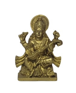 Saraswati (11cm) - Dourada