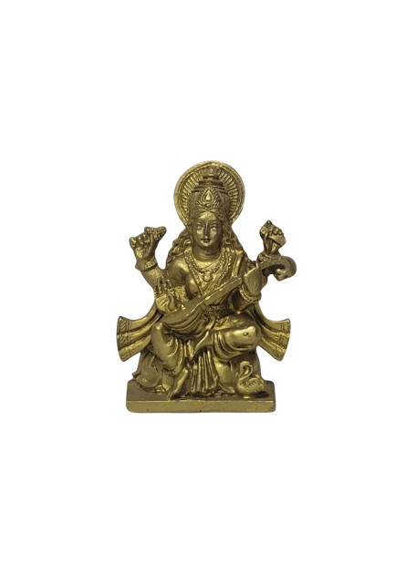 Saraswati (11cm) - Dourada