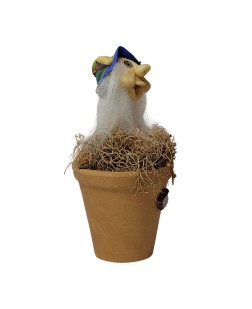 Duende no Vaso - Azul