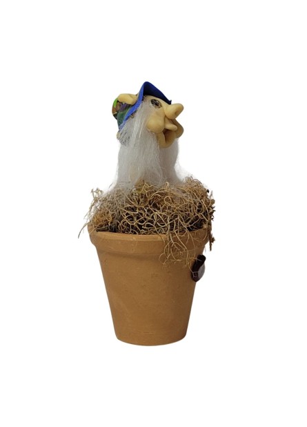 Duende no Vaso - Azul