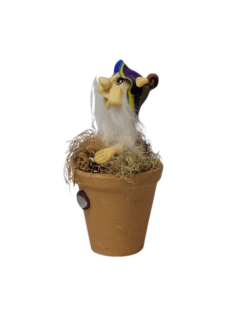 Duende no Vaso - Azul