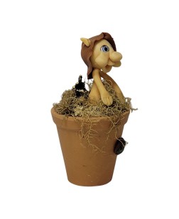 Duende no Vaso - Marrom