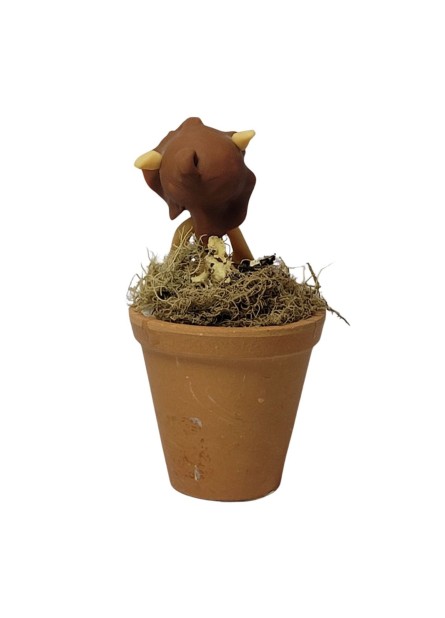 Duende no Vaso - Marrom