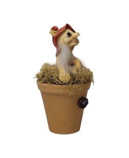 Duende no Vaso - Vermelho 