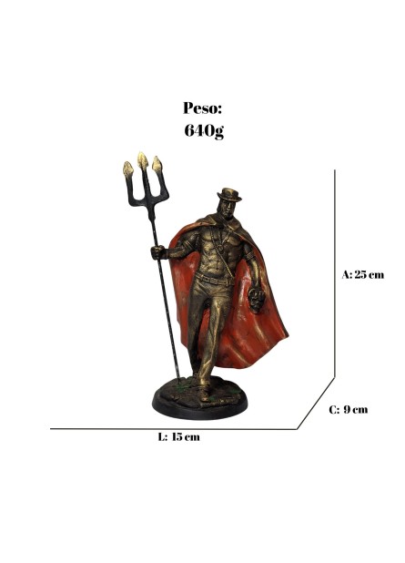 Exú - 25cm (Mod. 02)