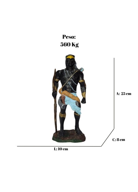 Oxossi (25 cm) - Mod. 02