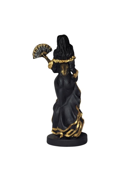 Pomba Gira - Leque - Preta (25cm)