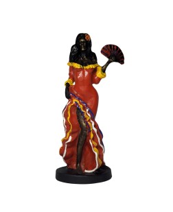 Pomba Gira - Leque - Vermelha (25cm)