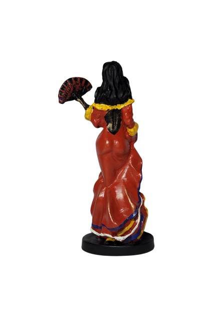 Pomba Gira - Leque - Vermelha (25cm)