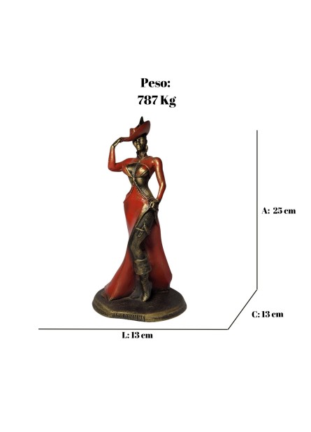 Pomba Gira - Maria Navalha (25cm)