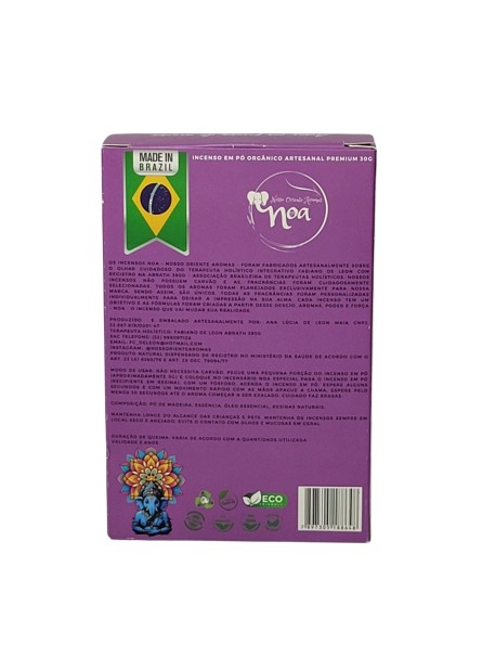 Defumação em Pó - Hortensia Imperial (50g) - Noa