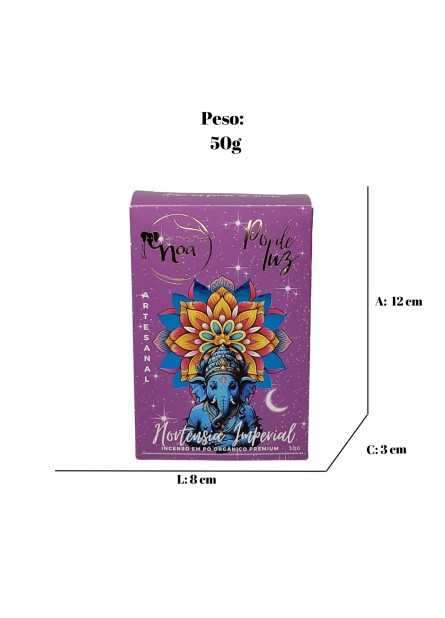 Defumação em Pó - Hortensia Imperial (50g) - Noa