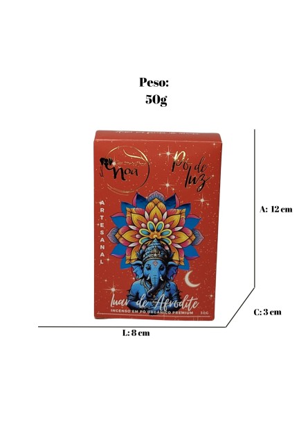 Defumação em Pó - Luar de Afrodite (50g) - Noa