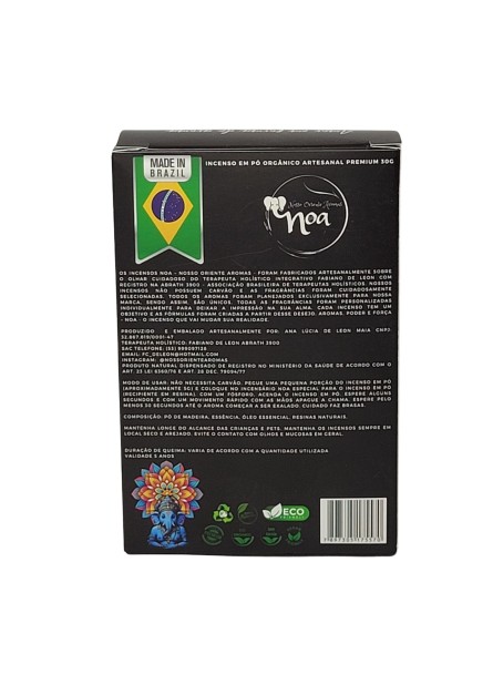 Defumação em Pó - Turmalina Dovata (50g) - Noa