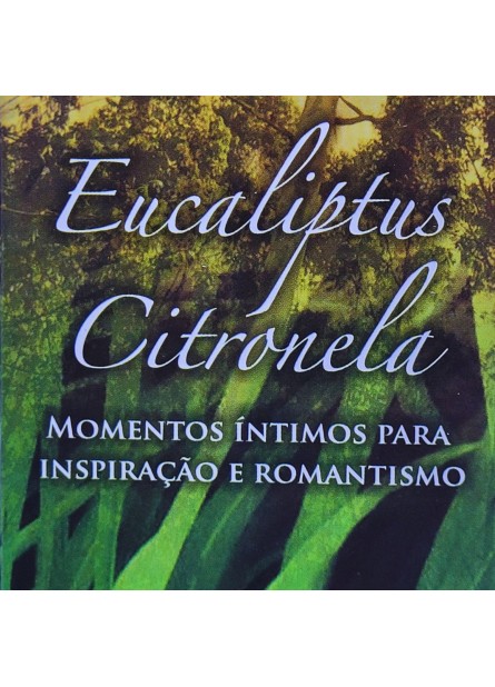 Incenso Eucaliptus Citronela - Shankar - Caixinha com 08 Varetas