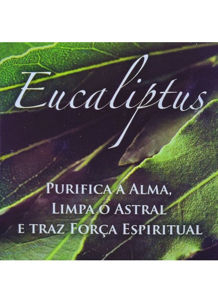 Incenso Eucaliptus - Shankar - Caixinha com 8 Varetas