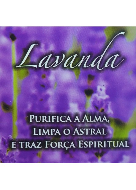 Incenso Lavanda - Shankar - Caixinha com 08 Varetas