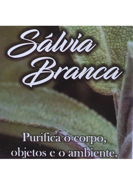 Incenso Sálvia Branca - Shankar - Caixinha com 08 Varetas