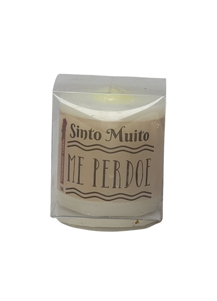 Vela Aromática Ho'oponopono - Sinto Muito/Me Perdoe