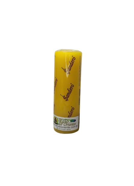 Vela Votiva Amarela de 7 dias (260g)